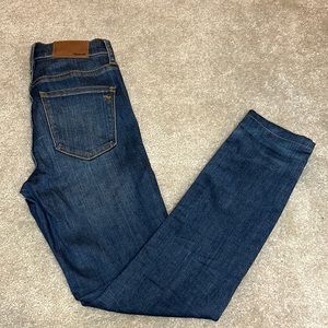 Madewell High Riser Skinny Jeans